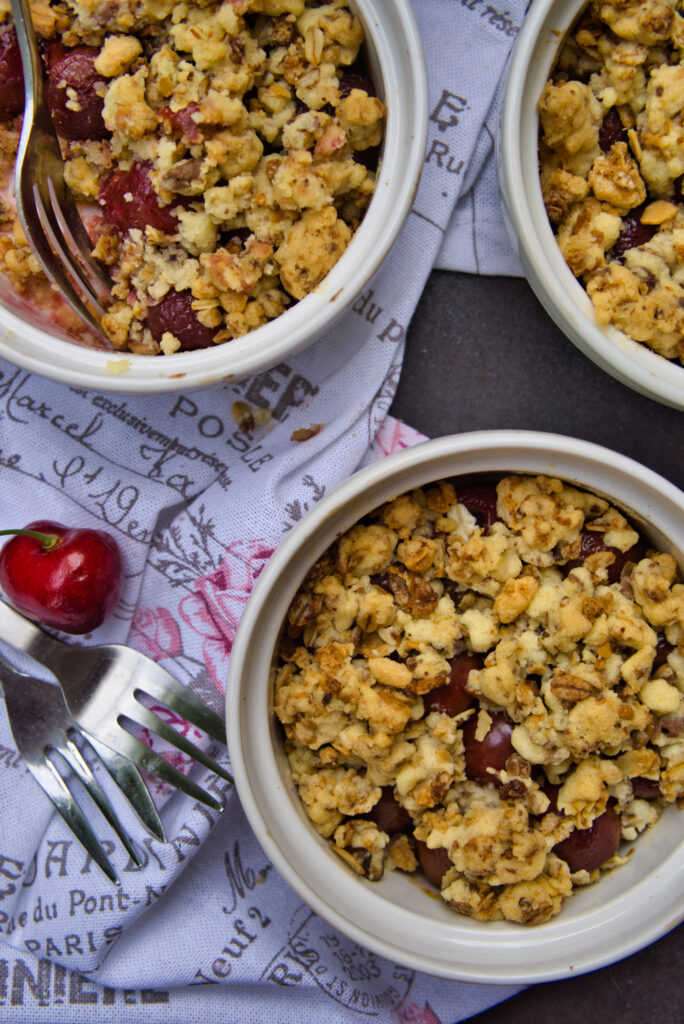Kirsch Crumble mit Crunch - Matt kocht!