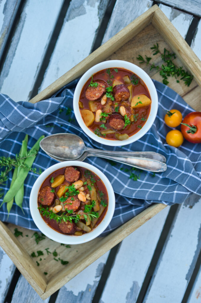 Tomaten-Bohnen-Eintopf - Matt kocht!
